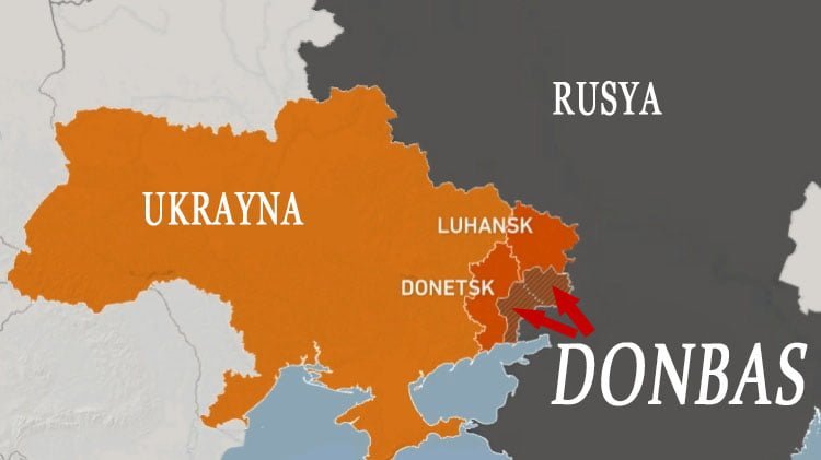 Rusya'nın bağımsızlığını tanıdığı Donbas Bölgesi nerede? Donetsk ve Luhansk haritada nerede?