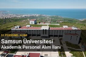Samsun Üniversitesi Akademik Personel Alım
