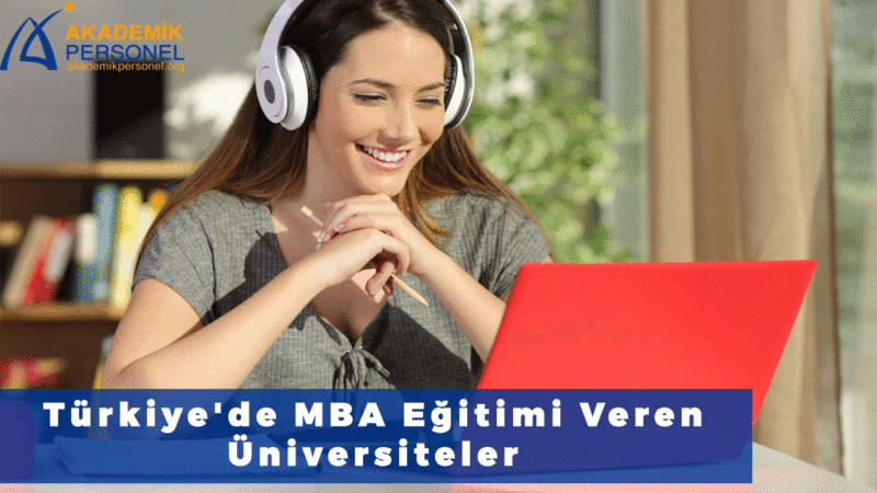MBA Eğitimi Veren Üniversiteler