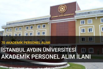 İstanbul Aydın Üniversitesi Akademik Personel Alımı