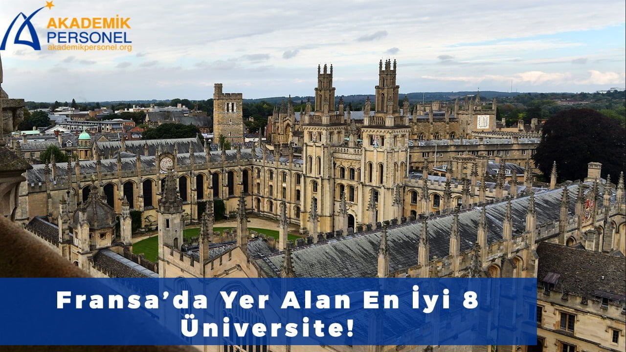 Fransa'da Üniversite Okumak - Fransa Devlet Üniversiteleri Ücretleri