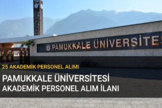 pamukkale üniversitesi akademik personel ilanı
