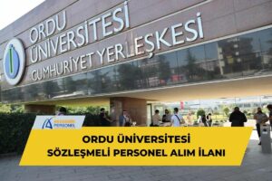 Akdeniz Üniversitesi Akademik Personel İlanı
